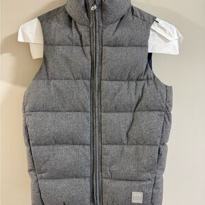 GAP Kids Charcoal Puffer Vest